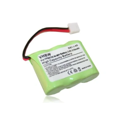 Image de vhbw Batterie Compatible avec Dogtra 175NCP, 175NCP Receiver, 180NCP, 200NCP, 200NCP Receiver Collier de Dressage Chien (210mAh, 3,6V, NiMH)