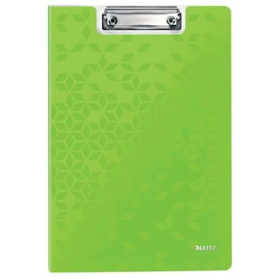 Image de Leitz Porte Bloc A4 avec Couverture, Polyfoam Léger, WOW, Vert, 41990054
