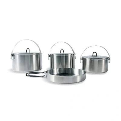 Image de Tatonka Family Cook Set L, ensemble de cuisson, argent