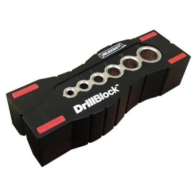 Image de Milescraft Gabarit de forage &quot;Drill Block&quot; métrique