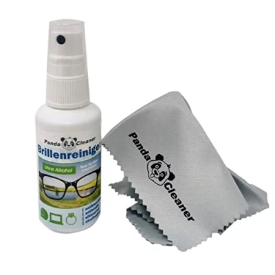 Image de PANDACLEANER nettoyant pour lunettes 50ml sans alcool anti buée stries Convient également les écrans, moniteurs, visières et bien plus encore