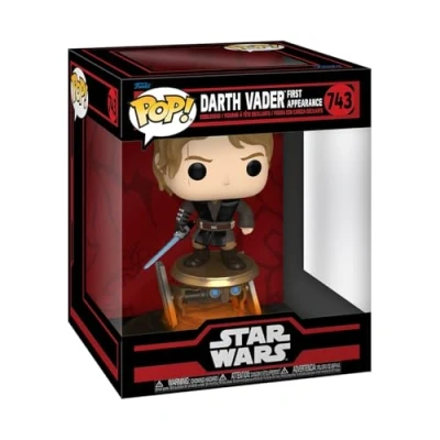 Image de Funko Pop! Deluxe: SW Darkside Anakin Skywalker Darth Vader (First Appearance) Star Wars Figurine en Vinyle à Collectionner Idée de Cadeau Produits Officiels Movies Fans