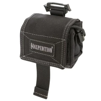Image de Maxpedition Sac Pliable Rollypoly, Faltbeutel Schwarz, Taille Unique