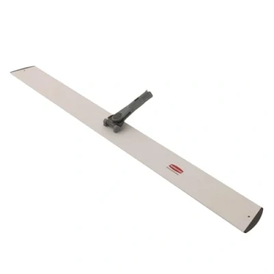 Image de Rubbermaid Commercial Products FGQ59000YL00 Balais à Frange Dépoussiérante Quick Connect Hygen pour Hall d&#039;Entrée, 1 Face, 121,92 cm, Jaune