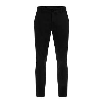 Image de Indicode INKellen Pantalon chino pour homme avec 4 poches stretch homme, Noir , XL