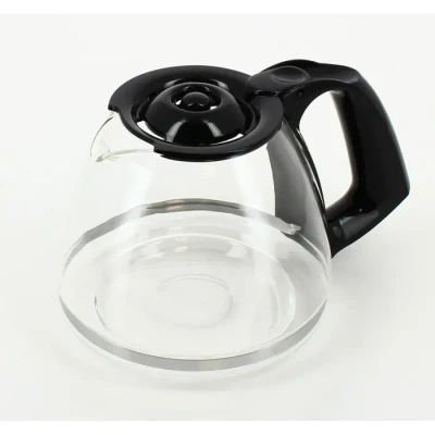 Image de Carafe en verre Groupe SEB SS 986885 cafetière verseuse+couvercle capacité 1,25 l : 15 petites tasses / 10 grandes