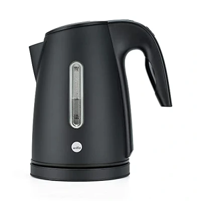 Image de Bouilloire Wilfa RAPIDS avec une capacité de 1,7 litre, 2000 watts, indicateur niveau d’eau extérieur, acier inoxydable, noire