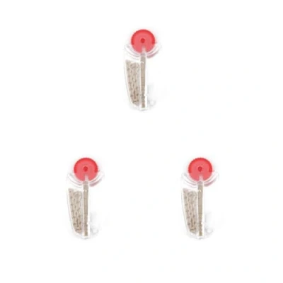 Image de Lot de 3 briquets universels en coton avec noyau pour allume feu, silex, mèche, allumage, réparation, pièces rechange