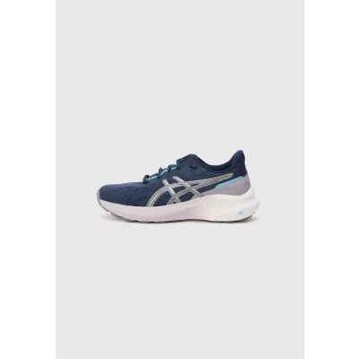Image de Asics GT1000 13 Unisex Chaussures de running sur route pour enfants, Taille: 39.5, Midnight/dusk violet Tissu / matière synthétique