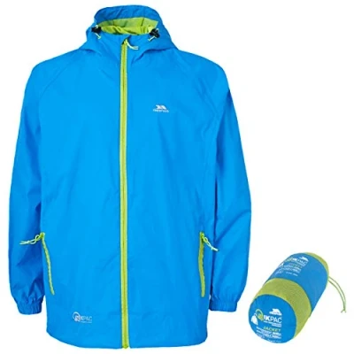 Image de Trespass Mixte Qikpac Jacket Vestes coupe pluie, Bleu (Bleu Cobalt), L EU