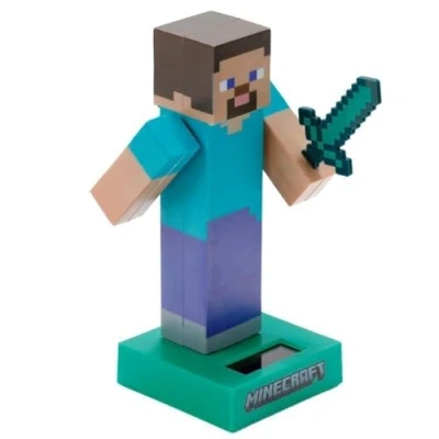 Image de Puckator Steve Minecraft Solaire Pal, FF139, Multicolore, M