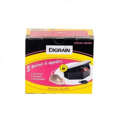 Image de DIGRAIN Boîte Appâts Souris R7048