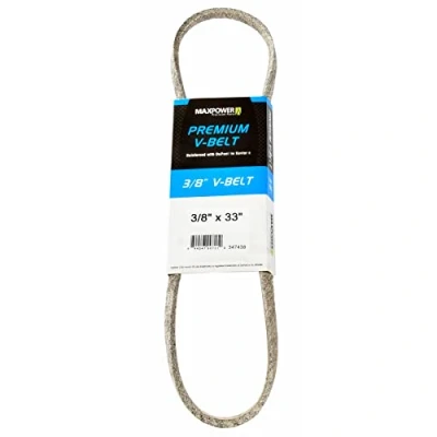 Image de MAXPOWER Courroies 347438, renforcé au kevlar, 3/8&#039;&#039; x 33&#039;&#039; 3L330 longueur extérieure L(a) 850 mm