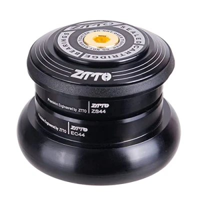Image de MISUVRSE 4444t Jeu de direction pour vélo course 44 mm Zs44 1 1/8&quot; 5&quot; Fourche conique Filetage intérieur Ec44 1/8
