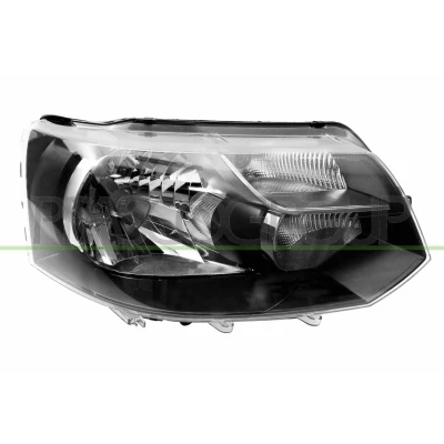 Image de PRASCO VG9194803 Phares droit H4 avec commande pour correcteur de site projecteur VOLKSWAGEN: Transporter 5, 5 Bus, Multivan (7HM