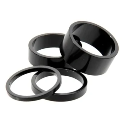 Image de Entretoises de direction Alu noir (2x5mm, 2x10mm, 1x15mm)