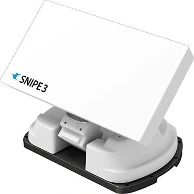 Image de Selfsat Snipe V3 Single Banc Satellites Antenne Automatique White Line