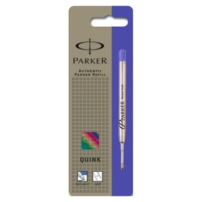 Image de Parker Quinkflow Recharge pour stylo bille Pointe Fine Bleu