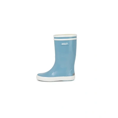 Image de Aigle Lolly POP 2 Bottes en caoutchouc pour enfants, Taille: 26, Bleu ciel Matière synthétique