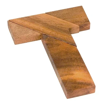 Image de Logica Jeux Art. T Puzzle Casse Tête en Bois Précieux 100 Puzzles 1 Difficulté 4/6 Extrême Géométrique Collection Euclide