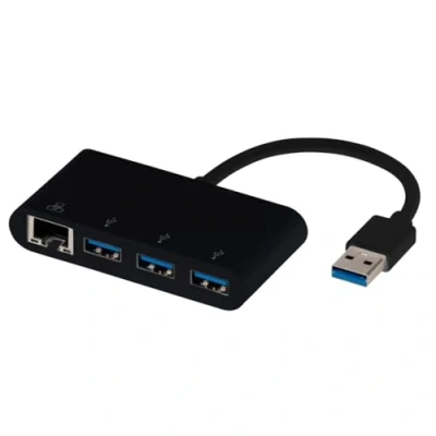 Image de Vivanco USB 3.0 Adaptateur [4X RJ45 Femelle, Femelle Type A 1x 3.1 mâle A?] 39638