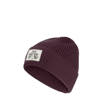 Image de Jack Wolfskin Badge Bonnet, Taille: One Size, Amaranth