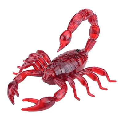Image de Dilwe RC Scorpion Modèle, Jouet télécommande Infrarouge Animal de Noël pour Les Enfants