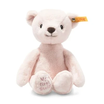 Image de Steiff Soft Cuddly Friends My First Ours en Peluche steckbrief, Teddy Bear Plush, 242137, Pink, 400 g (6er Pack)