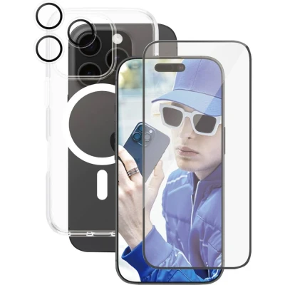 Image de PanzerGlass CARE by ® Flagship 3 in 1 Bundle iPhone 16 Pro Protection d&#039;écran transparent Apple pièce(s) Neuf