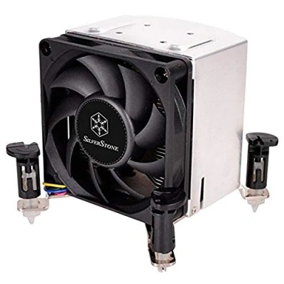 Image de SilverStone SST AR10 115XP Argon Ventilateur de processeur 3 Caloducs en contact direct, 70mm PWM, Intel