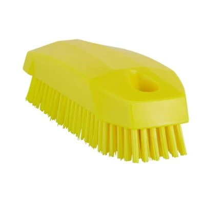 Image de Brosse à ongles Vikan, dure, jaune, Vikan Convient aux l&#039;élevage d&#039;animaux