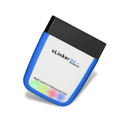 Image de TONWON OBDII Bluetooth, Vgate vLinker BM+ OBD2 Scanner de Diagnostic Vérifier Lumière du Moteur pour Android, iOS et Windows (Bluetooth 4.0)