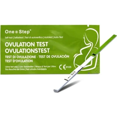 Image de Pack de 10 tests d&#039;ovulation One+Step avec une sensibilité optimale 20 miu/ml test fertilité pour femmes l&#039;ovulation