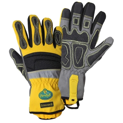 Image de FerdyF. 1995SL HM Gant de protection noir, jaune Skaï