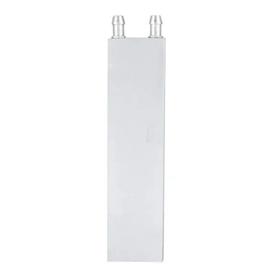 Image de ASHATA Bloc de Refroidissement à l&#039;eau en Aluminium pour Refroidisseur d&#039;eau Liquide Système dissipateur Thermique radiateur CPU(40x80mm)