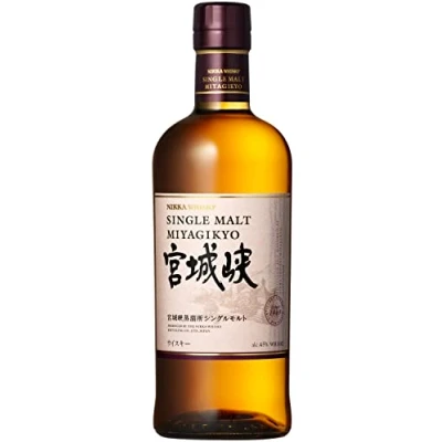 Image de NIKKA Miyagiko, Whisky Japonais, Single Malt Notes de Chocolat &amp; Origine : Japon/Honshu Miyagi 45 % Alcool 70 cl