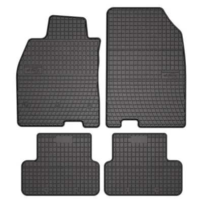 Image de FROGUM 0755 Ensemble de tapis sol Caoutchouc avant et arrière 4 noir
