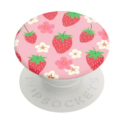 Image de PopSockets PopGrip Support et Grip pour Smartphone Tablette avec Un Top Interchangeable Berry Bloom