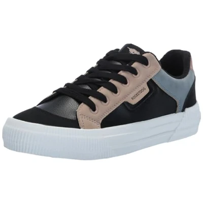Image de Rocket Dog Femme Joyeux Basket, Noir Combo, 38 EU