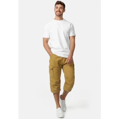 Image de Indicode Jeans MIT GÜRTEL Nicolas Short, Homme, Taille: Small, Amber