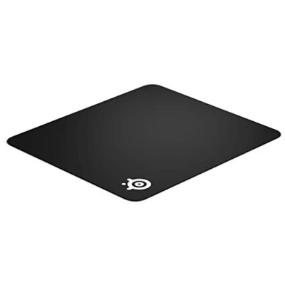 Image de SteelSeries QcK+ Tapis de souris jeu Base en tissu antidérapant avec support caoutchouc Noir (450 mm x 400 2 mm) Grande