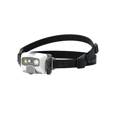 Image de Ledlenser HF6R Core Lampe frontale LED rechargeable à 800 lumens d&#039;aventure étanche avec lumière rouge d&#039;extérieur IP68