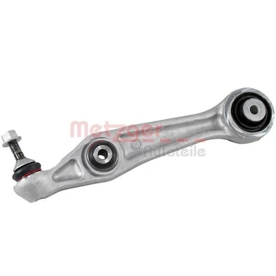Image de METZGER 58141808 Bras de suspension avec support en caoutchouc Essieu avant, arrière, inférieur barre oscillant transversal 14 TESLA: Model S, X