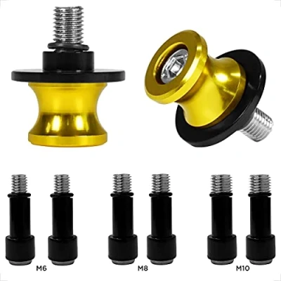 Image de Diabolos Moto Support universel en aluminium CNC M6X1mm, M8X1.25mm, M10X1.25mm de montage bobine pour Yamaha YZF R1 R3 R6 R25 R125 R1000 R6S MT 01 03 09 10 Aprilia RSV4