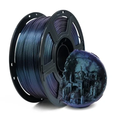 Image de FLASHFORGE ASA filament 1,75 mm, d&#039;imprimante 3D anti UV, Résistant à la chaleur et aux intempéries, parfait pour l&#039;impression de pièces fonctionnelles en extérieur (Burnt Titanium)