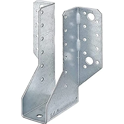 Image de Alberts 335335 Support U type A ailes extérieures galvanisé Sendzimir 34 x 143 mm