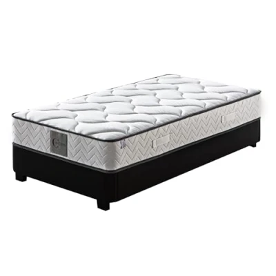 Image de SAMPUR Matelas Cosmos by Epaisseur 22 cm Bi Techno : Mémoire de Forme 50kg/m3 &amp; Ressorts ensachés 19cm Mousse HR+ Pro Suit® Indépendance Couchage Optimal (90 x 190 cm)