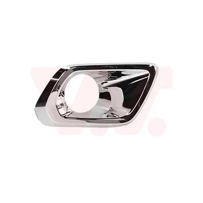 Image de VAN WEZEL 1508596 Grille de Pare Choc avec trou(s) pour lampes brouillard Bord chromé avant droite DACIA: SANDERO 2, LOGAN MCV 2