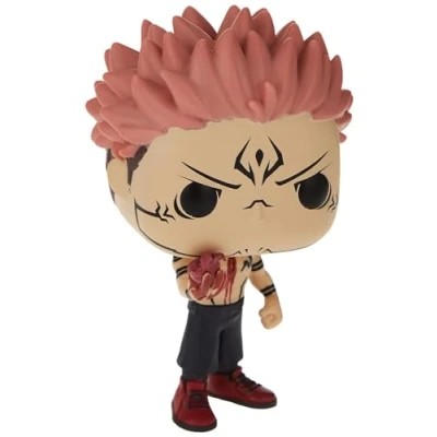 Image de Funko Jujutsu Kaisen Pop &amp; Buddy! Figurine en Vinyle Sukuna avec cœur 9 cm