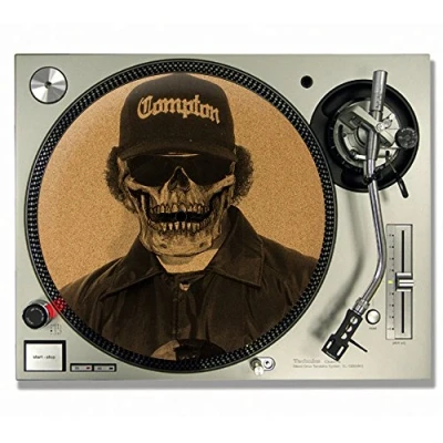 Image de Eazy E en liège feutrine pour DJ/platine vinyle Slip Tapis NWA